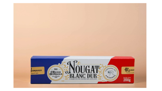 NOUGAT BLANC DUR AUX AMANDES FRANCAISES
